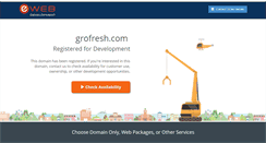 Desktop Screenshot of grofresh.com